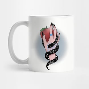 hand and snake Mug